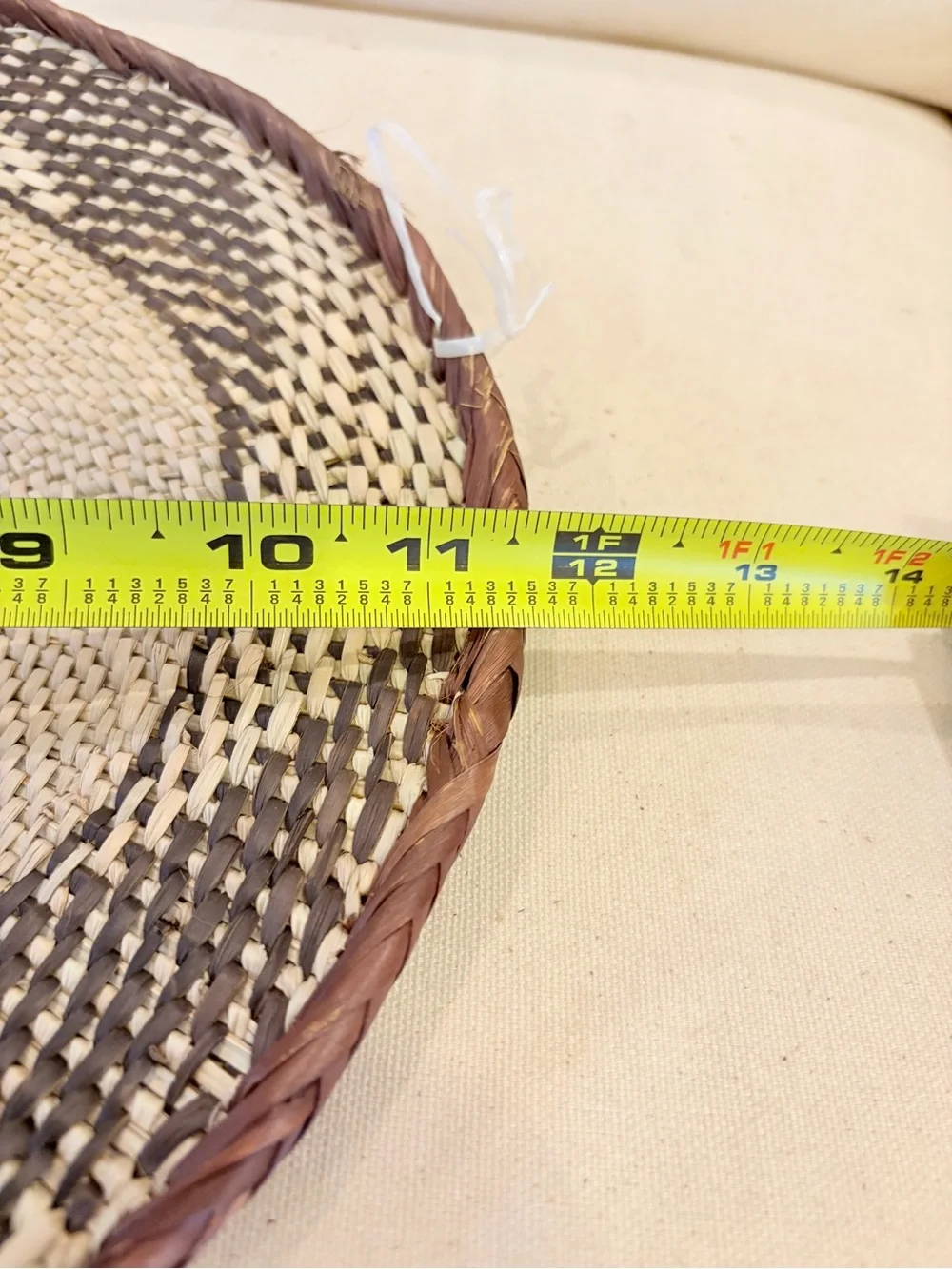 NEW Africa Woven Basket. Made by the Binga people of Zambia/Zimbabwe